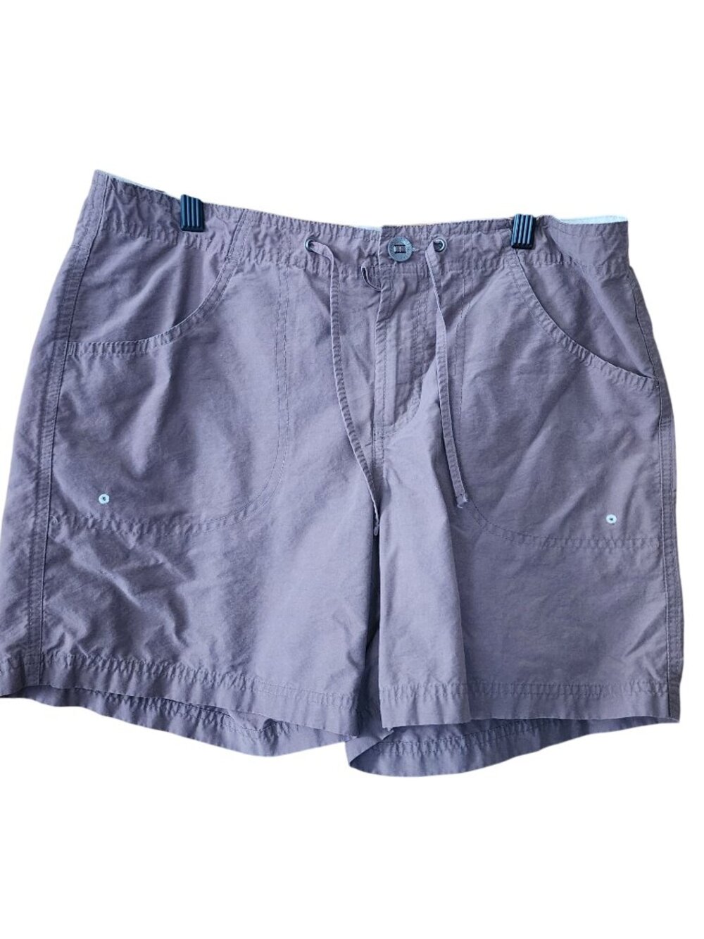 Columbia Chocolate Brown Shorts Large Pockets Womens Size M